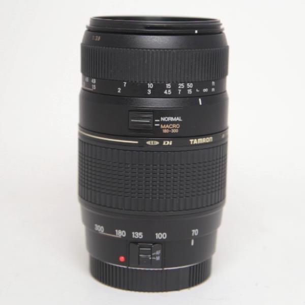 Used Tamron AF 70-300mm f/4-5.6 Di LD Macro 1:2 Lens Canon EF