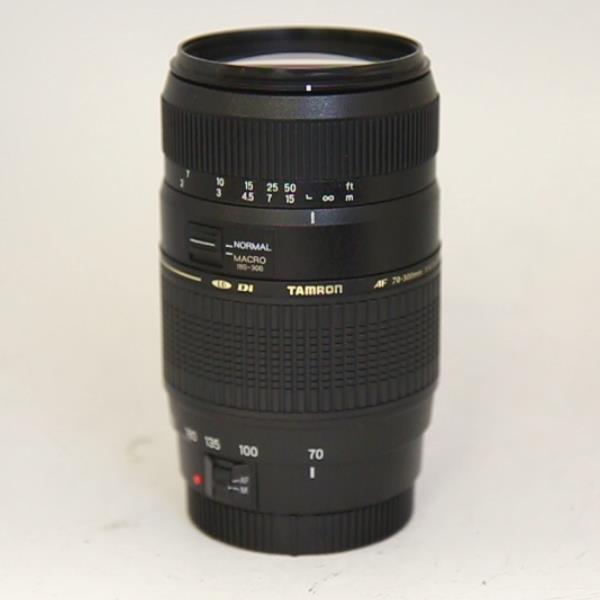 Used Tamron AF 70-300mm f/4-5.6 Di LD Macro 1:2 Lens Canon EF
