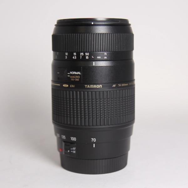 Used Tamron AF 70-300mm f/4-5.6 Di LD Macro 1:2 Lens Canon EF
