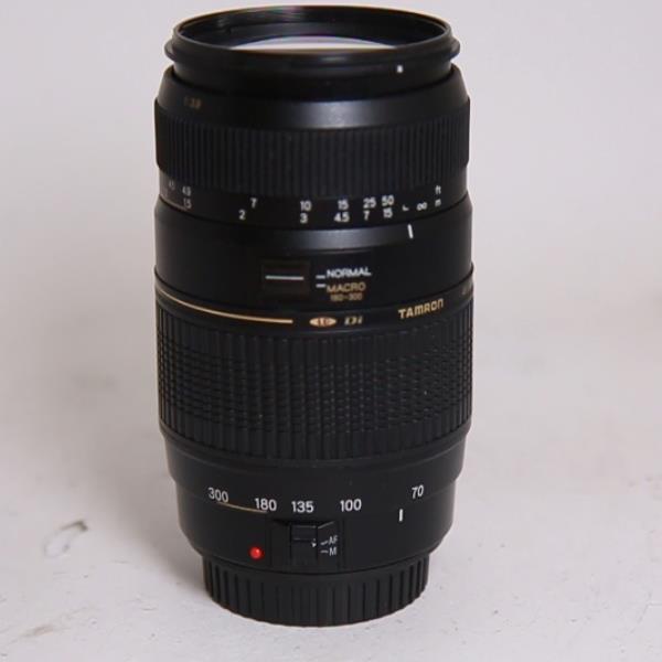 Used Tamron AF 70-300mm f/4-5.6 Di LD Macro 1:2 Lens Canon EF