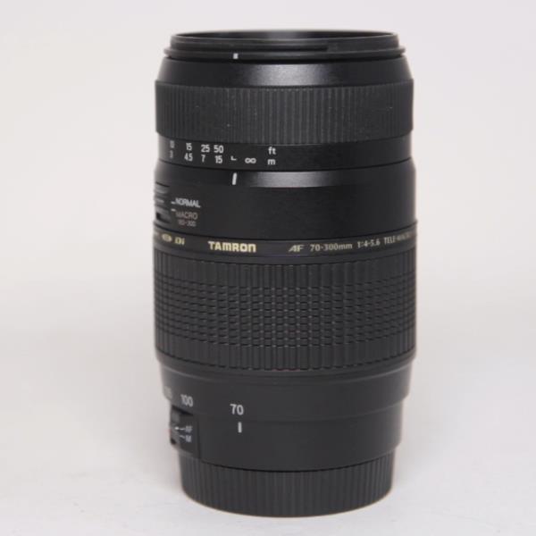 Used Tamron AF 70-300mm f/4-5.6 Di LD Macro 1:2 Lens Canon EF