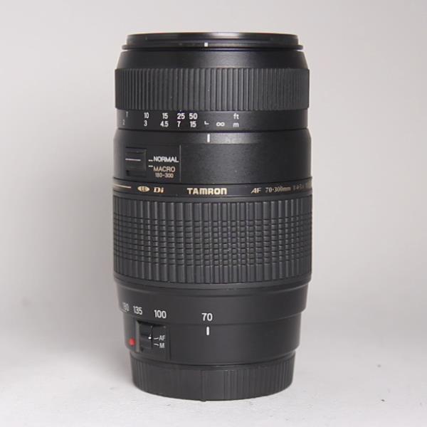 Used Tamron AF 70-300mm f/4-5.6 Di LD Macro 1:2 Lens Canon EF