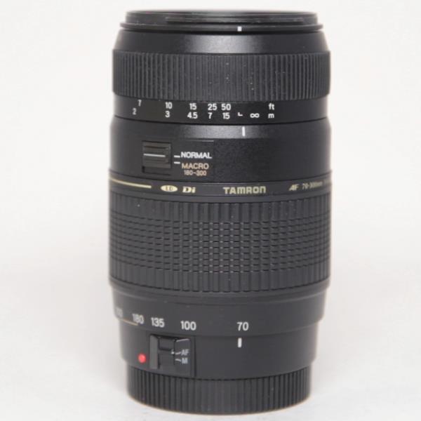 Used Tamron AF 70-300mm f/4-5.6 Di LD Macro 1:2 Lens Canon EF