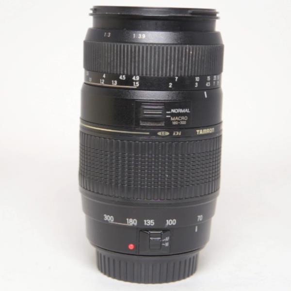Used Tamron AF 70-300mm f/4-5.6 Di LD Macro 1:2 Lens Canon EF