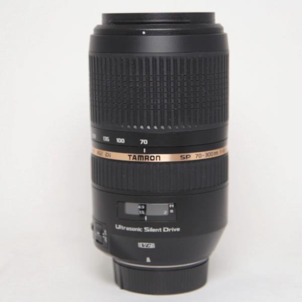 Used Tamron SP AF 70-300 f/4-5.6 Di VC USD Lens Nikon F