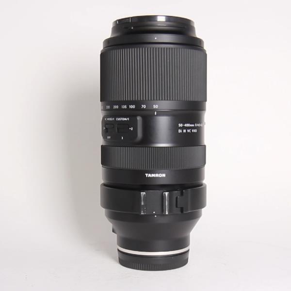 Used Tamron 50-400mm f/4.5-6.3 Di III VC VXD Lens for Sony E