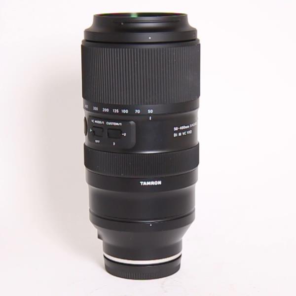 Used Tamron 50-400mm f/4.5-6.3 Di III VC VXD Lens for Sony E
