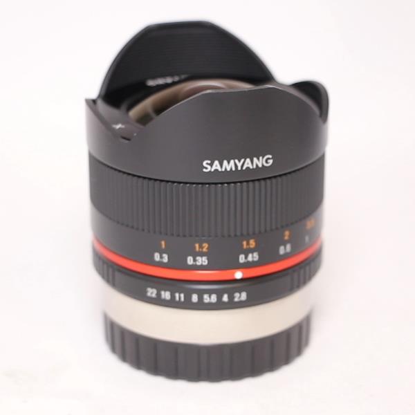 Used Samyang 8mm f/2.8 Fisheye II Lens Fujifilm X