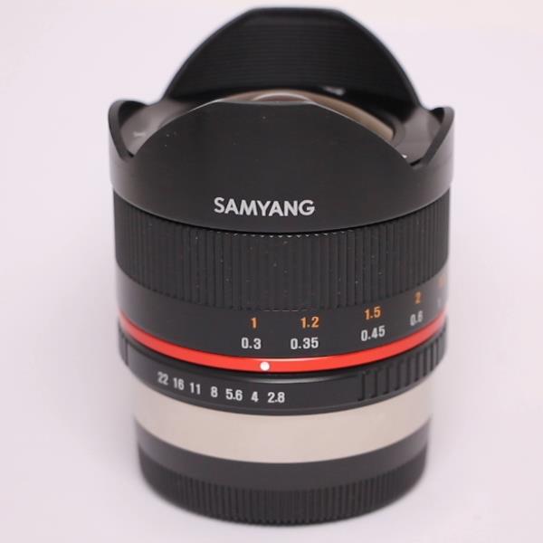 Used Samyang 8mm f/2.8 Fisheye II Lens Fujifilm X