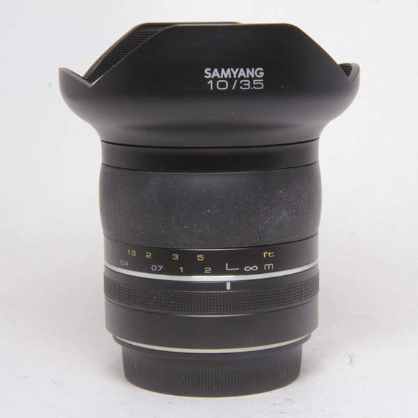 Used Samyang XP 10mm f/3.5 Ultra Wide Lens - Canon EF