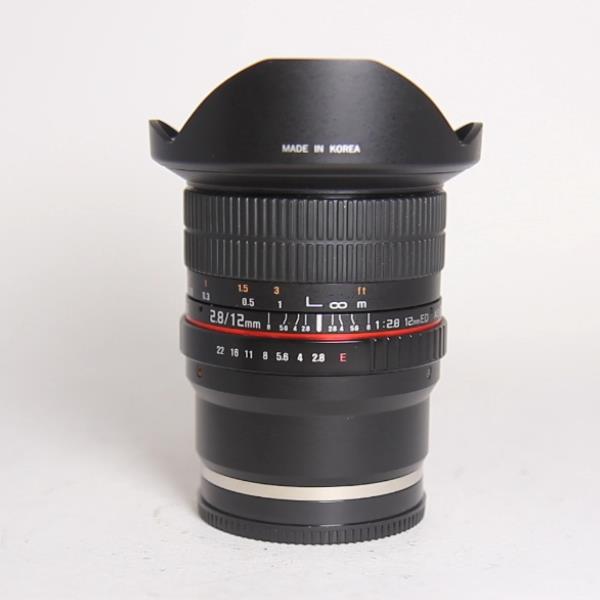 Used Samyang 12mm f/2.8 ED AS NCS Fisheye Lens Sony E