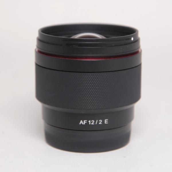Used Samyang 12mm f/2 NCS CS Ultra Wide Lens Sony E Black
