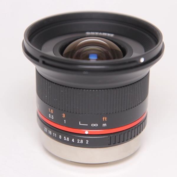 Used Samyang 12mm f/2 NCS CS Ultra Wide Lens Fujifilm X Black