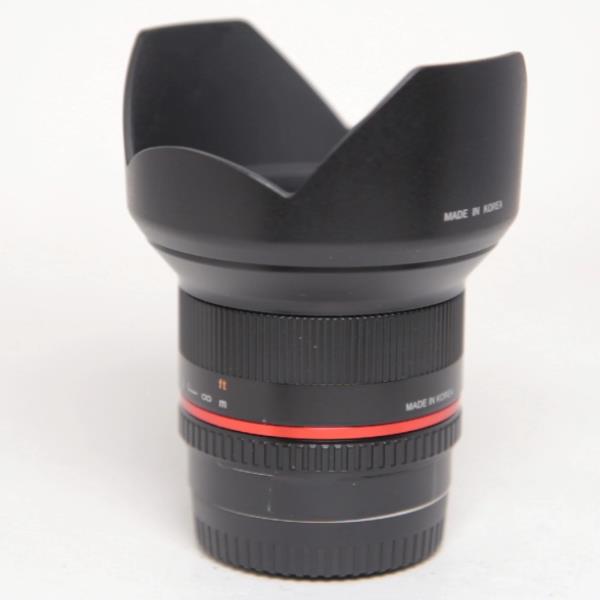Used Samyang 12mm f/2 NCS CS Ultra Wide Lens Fujifilm X Black