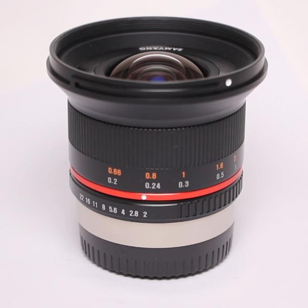 Used Samyang 12mm f/2 NCS CS Ultra Wide Lens Fujifilm X Black