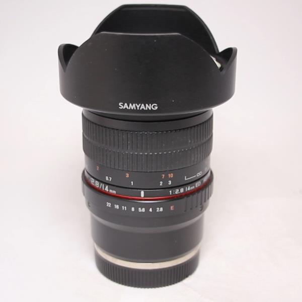 Used Samyang 14mm f/2.8 ED AS IF UMC Ultra Wide Angle Lens Sony E