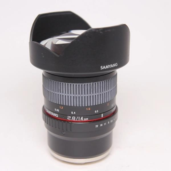 Used Samyang 14mm f/2.8 ED AS IF UMC Ultra Wide Angle Lens Sony E