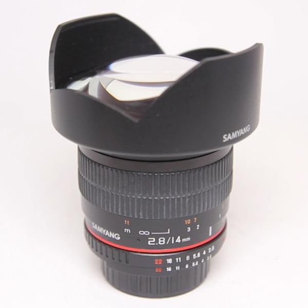 Used Samyang 14mm f/2.8 ED AS IF UMC Ultra Wide Angle Lens Nikon F