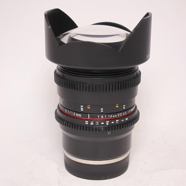 Used Samyang 14mm T3.1 ED AS IF UMC VDSLR - Sony E-Mount