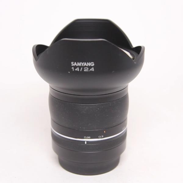 Used Samyang XP 14mm f/2.4 Super Wide Angle Lens Canon EF