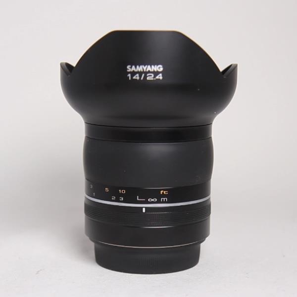 Used Samyang XP 14mm f/2.4 Super Wide Angle Lens Canon EF