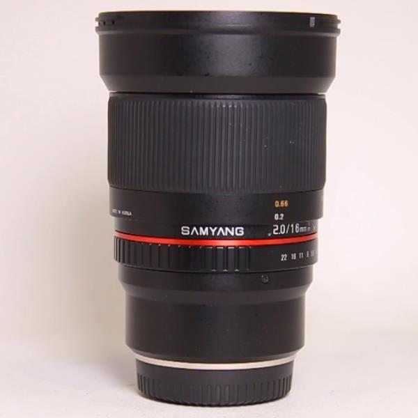 Used Samyang 16mm F2.0 - Fuji
