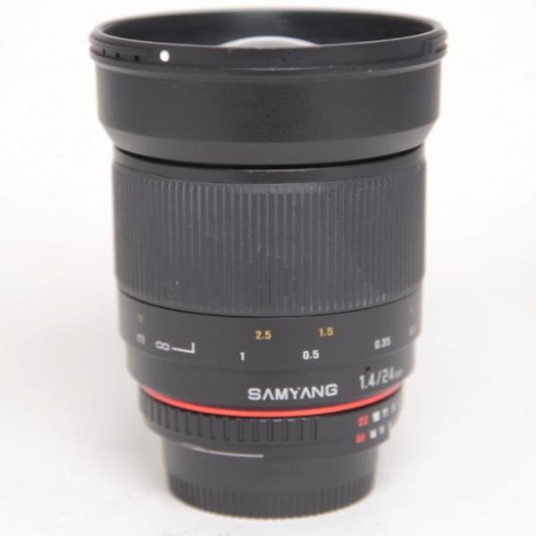 Used Samyang 24mm f/1.4 ED AS UMS - Nikon Fit