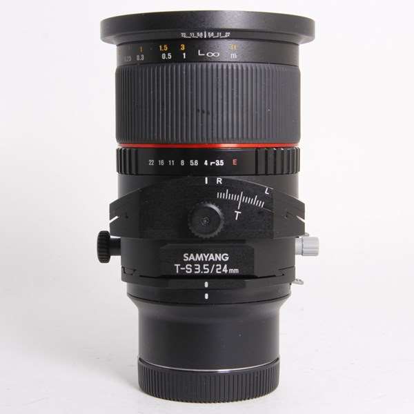 Used Samyang T-S 24mm f/3.5 ED AS UMC - Sony E-Mount Fit