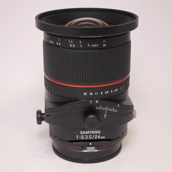 Used Samyang T-S 24mm f/3.5 ED AS UMC - Sony A-Mount Fit