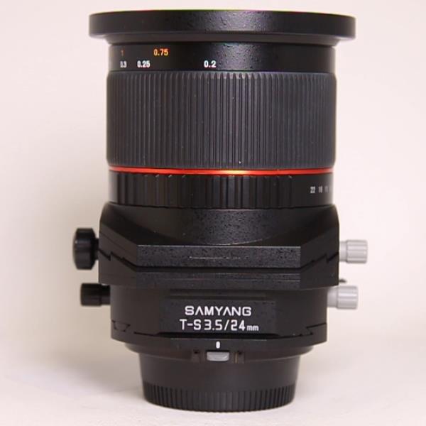 Used Samyang T-S 24mm f/3.5 ED AS UMC - Nikon Fit