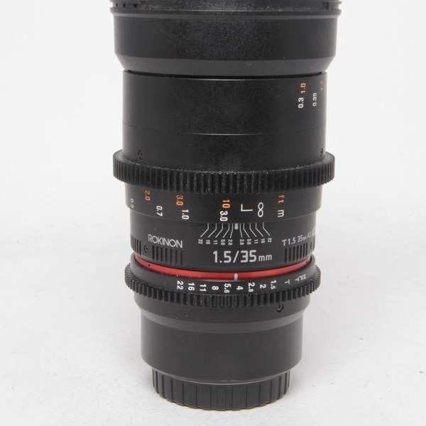 Used Rokinon/Samyang 35mm T1.5 VDSLR MK2 - MFT