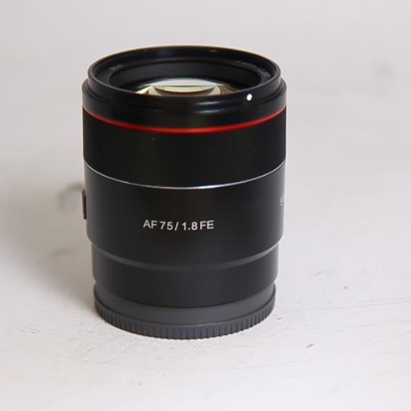 Used Samyang 75mm f/1.8 AF lens - Sony E