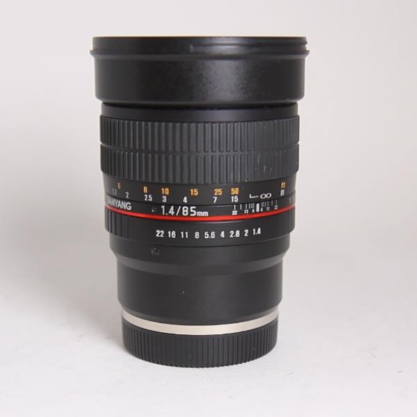 Used Samyang 85mm f/1.4 AS IF UMC Lens - Sony E Mount