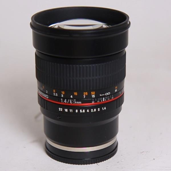 Used Samyang 85mm f/1.4 AS IF UMC Lens - Sony E Mount