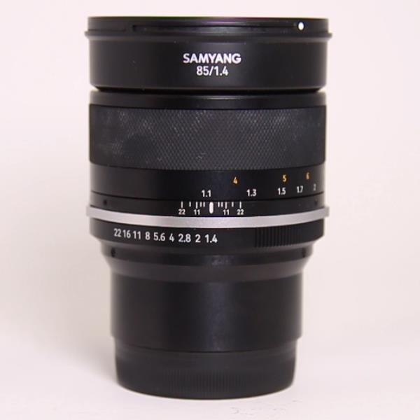 Used Samyang 85mm f/1.4 MK2 lens - Sony E-mount