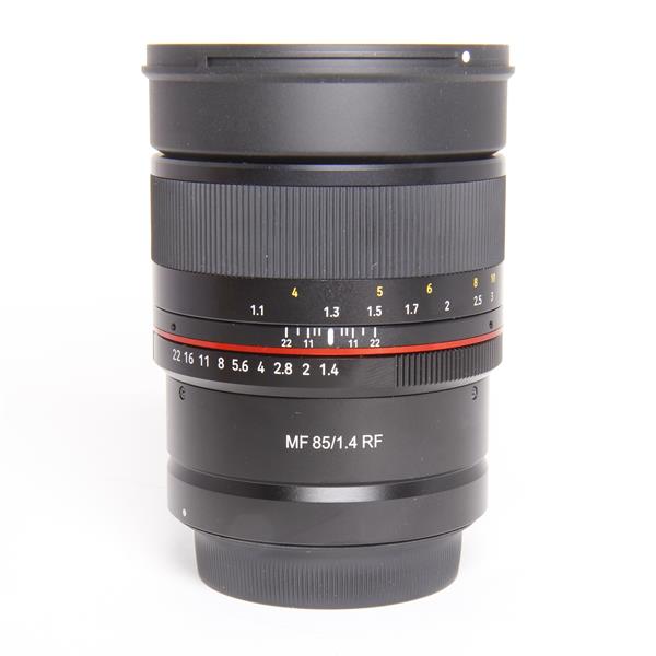 Used Samyang MF 85mm f/1.4 Lens Canon RF Mirrorless