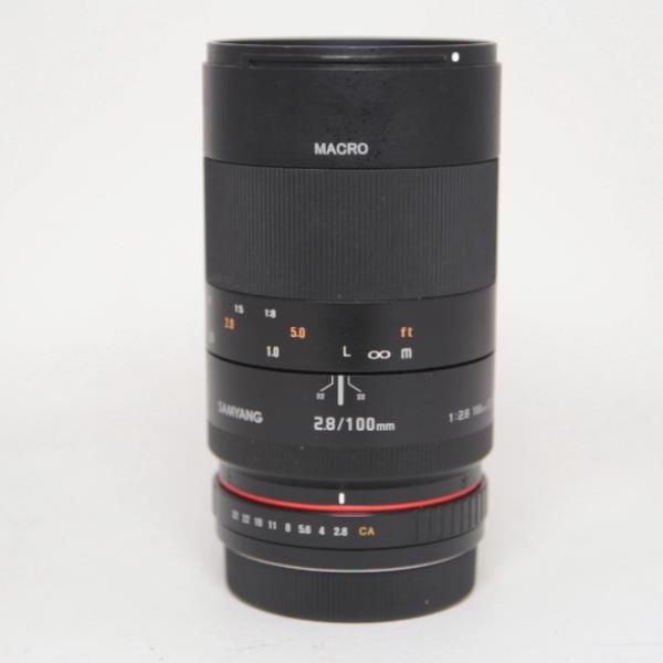 Used Samyang 100mm Macro F2.8 ED UMC Lens - Canon Fit