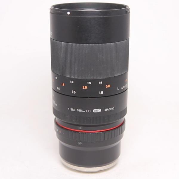 Used Samyang 100mm f/2.8 ED UMC Macro Lens Sony E