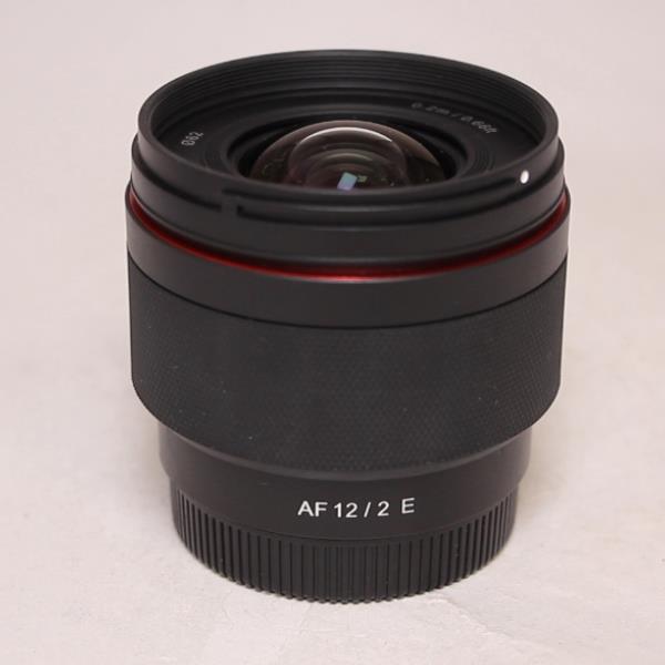 Used Samyang AF 12mm f/2 Lens For Sony E