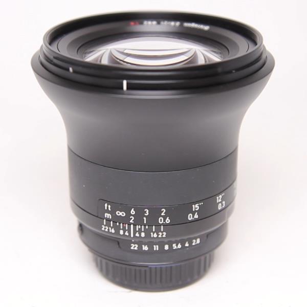 Used Zeiss Milvus 21mm f/2.8 Distagon T* ZF.2 Lens Nikon F