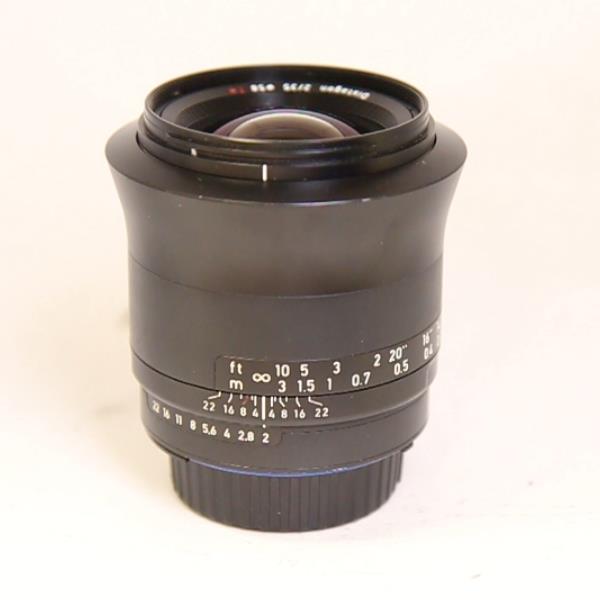 Used Zeiss Milvus 35mm f/2 Distagon T* ZF.2 Standard Prime Lens Nikon F