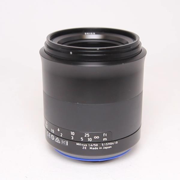 Used Zeiss Milvus 50mm f/1.4 Distagon T* ZE Prime Lens Canon EF
