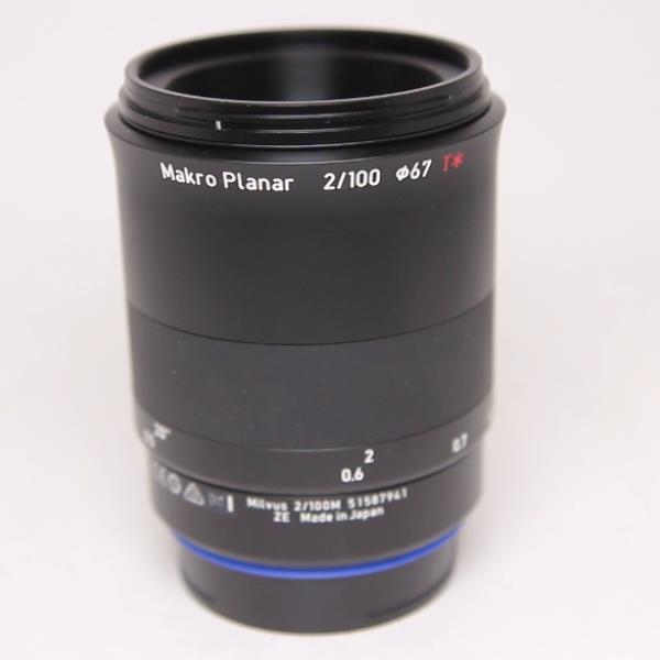 Used Zeiss Milvus 100mm f/2M Planar T* ZE Macro Lens Canon EF