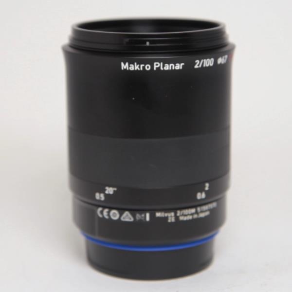 Used Zeiss Milvus 100mm f/2M Planar T* ZE Macro Lens Canon EF