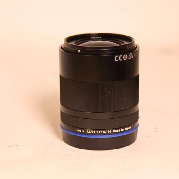 Used Zeiss Loxia 21mm f/2.8 Distagon T* Lens Sony E