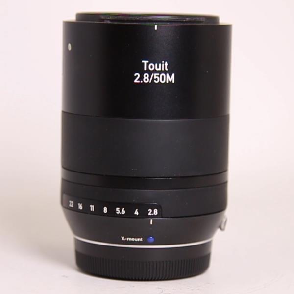 Used Zeiss Touit 50mm f/2.8M Planar T* Macro Lens Fujifilm X