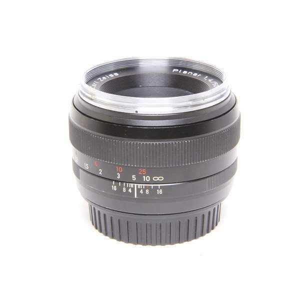 Used ZEISS Planar T* 50mm F/1.4 ZE Lens - Canon Fit