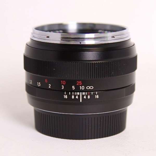 Used ZEISS Planar T* 50mm F/1.4 ZE Lens - Canon Fit