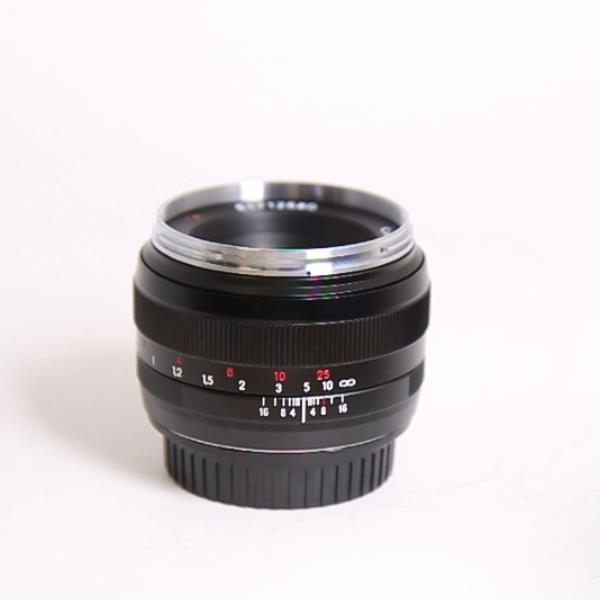 Used ZEISS Planar T* 50mm F/1.4 ZE Lens - Canon Fit