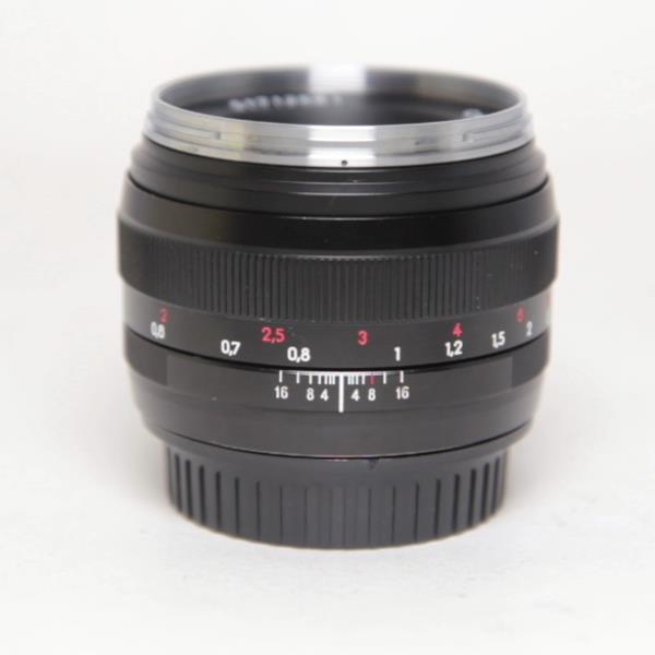 Used ZEISS Planar T* 50mm F/1.4 ZE Lens - Canon Fit